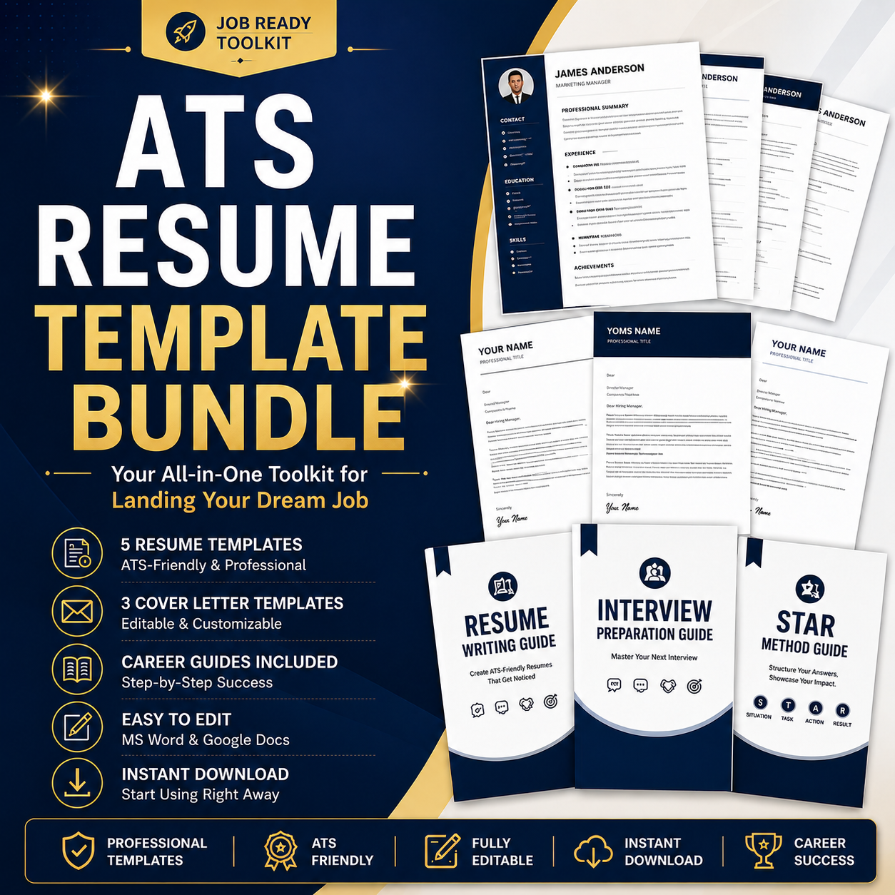 ATS Resume Template Bundle