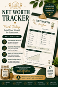 Net Worth Tracker | Wealth Building & Financial Growth Planner