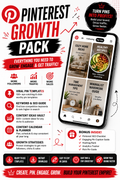 Pinterest Growth Pack | Traffic Growth Ideas & Templates